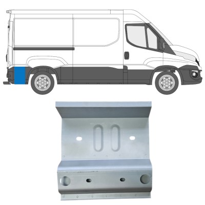 Reparaturni lim boka za Iveco Daily 2014- / Lijeva = Desna (simetrična) 14711