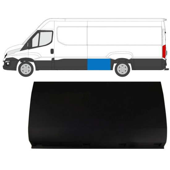 Stražnja bočna letvica za Iveco Daily 2014-2019 / LWB / Lijevo 7884