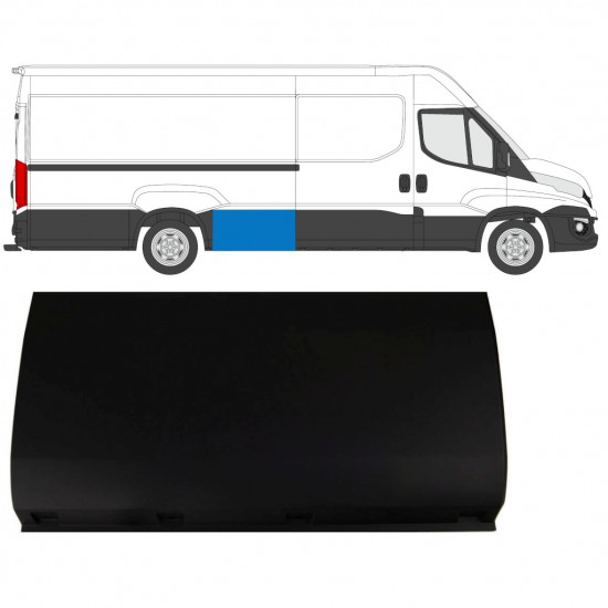 Stražnja bočna letvica za Iveco Daily 2014-2019 / LWB / Desno 7883