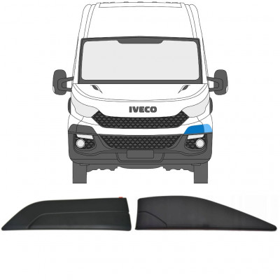 Letvica branika + prednjeg blatobrana za Iveco Daily 2014-2019 / Lijevo / Set 11845