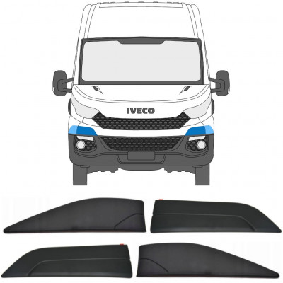 Letvica branika + prednjeg blatobrana za Iveco Daily 2014-2019 / Set 11846