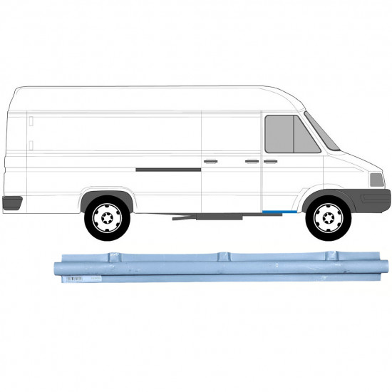 Lim praga prednjih vrata za Iveco Daily 1985-1999 / Lijeva = Desna (simetrična) 5221