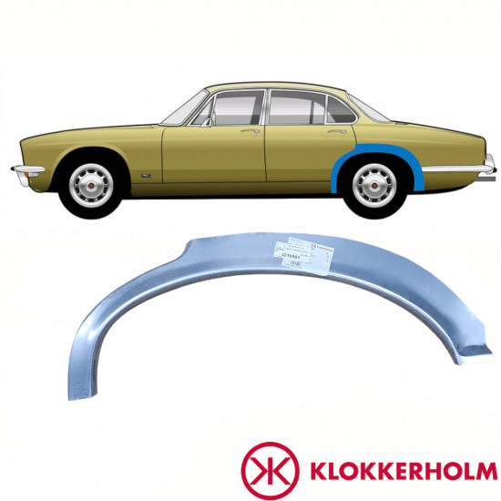 Reparaturni lim stražnjeg blatobrana za Jaguar XJ 1968-1973 / Lijevo 10743