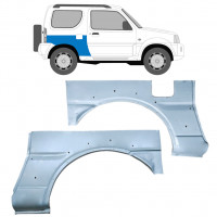 Reparaturni lim stražnjeg blatobrana za Suzuki Jimny 1998-2018 / Lijevo+Desno / Set 9585