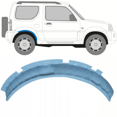 Reparaturni lim stražnjeg blatobrana za Suzuki Jimny 1998-2018 / Desno 10230