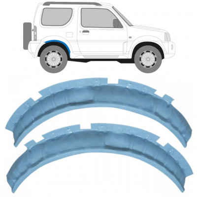 Reparaturni lim stražnjeg blatobrana za Suzuki Jimny 1998-2018 / Lijevo+Desno / Set 10232