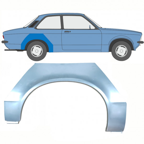 Reparaturni lim stražnjeg blatobrana za Opel Kadett C 1973-1979 / Desno 8784