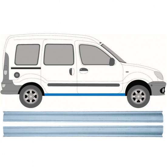 Lim praga za Renault Kangoo 1997-2008 / Lijevo+Desno / Set 10280