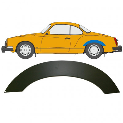 Reparaturni lim stražnjeg blatobrana za VW Karman Ghia 1955-1974 / Lijevo 12721