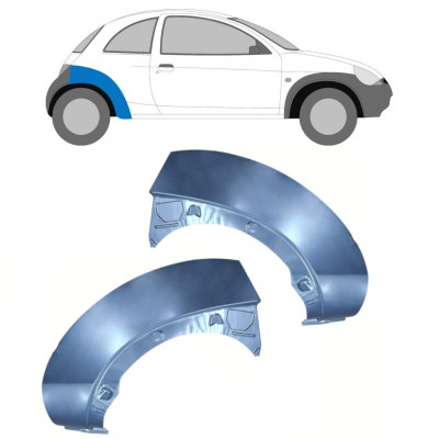 Reparaturni lim stražnjeg blatobrana za Ford KA 1996-2008 / Lijevo+Desno / Set 9405