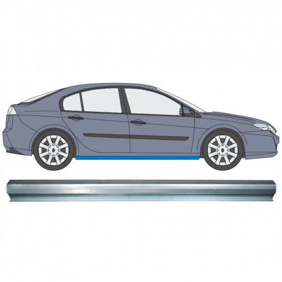 Lim praga za Renault Laguna III 2008-2015 / Lijeva = Desna (simetrična) 8975