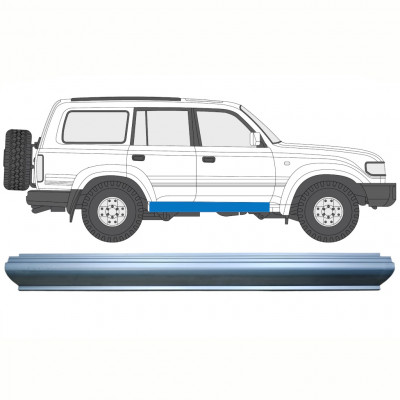 Lim praga za Toyota Land Cruiser 1990-1996 / Lijeva = Desna (simetrična) 8514