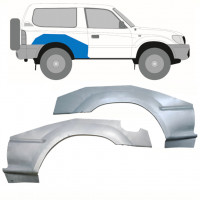 Reparaturni lim stražnjeg blatobrana za Toyota Land Cruiser 1996-2002 / Lijevo+Desno / Set 10123