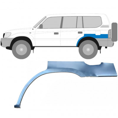 Reparaturni lim stražnjeg blatobrana za Toyota Land Cruiser 1996-2002 / Lijevo 5873