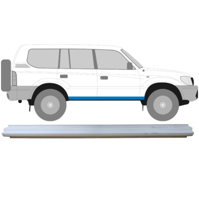 Lim praga za Toyota Land Cruiser J90 1996-2002 / Lijeva = Desna (simetrična) 14846