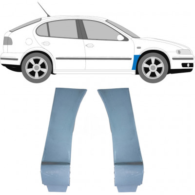 Reparaturni lim prednjeg blatobrana za Seat Leon 1999-2004 / Lijevo+Desno / Set 10593