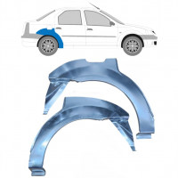 Reparaturni lim stražnjeg blatobrana za Dacia Logan 2004-2009 / Lijevo+Desno / Set 9632