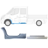 Set reparaturnih dijelova za Renault Master 2010- / Lijevo / Dvostruka kabina / 14914