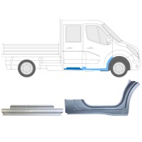 Set reparaturnih dijelova za Renault Master 2010- / Desno / Dvostruka kabina / 14913