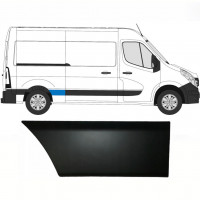 Bočna letvica stražnjeg blatobrana za Renault Master 2010- / SWB / Desno 8323