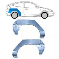 Reparaturni lim stražnjeg blatobrana za Mazda 323 BH 1994-1998 / Lijevo+Desno / COUPE / Set 9854