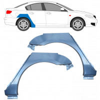 Reparaturni lim stražnjeg blatobrana za Mazda 3 BK 2003-2009 / Lijevo+Desno / Set 10604