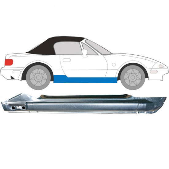 Prag za Mazda MX-5 1989-1998 / Desno 6696