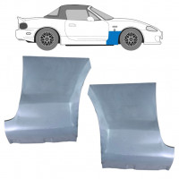 Reparaturni lim prednjeg blatobrana za Mazda MX-5 1998-2005 / Lijevo+Desno / Set 9608