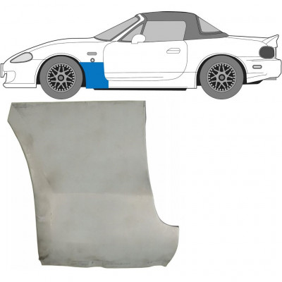 Reparaturni lim prednjeg blatobrana za Mazda MX-5 1998-2005 / Lijevo 6700