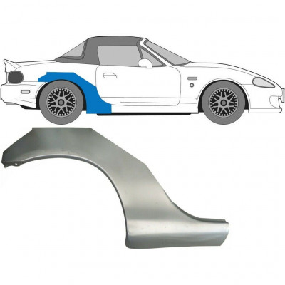 Reparaturni lim stražnjeg blatobrana za Mazda MX-5 1998-2005 NB / Desno 8031