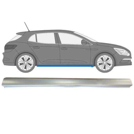 Lim praga za Renault Megane 2016- / Desno 15010