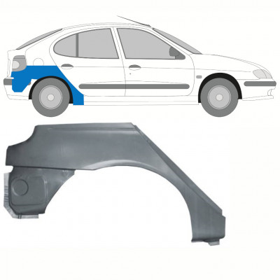 Reparaturni lim stražnjeg blatobrana za Renault Megane 1995-2003 / Desno 8394