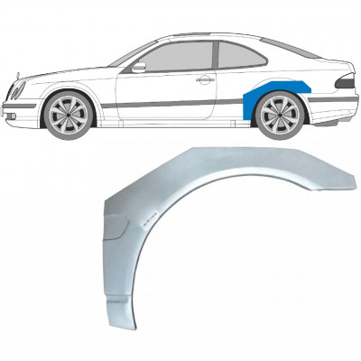 Reparaturni lim stražnjeg blatobrana za Mercedes CLK 1997-2003 / Lijevo /  5933