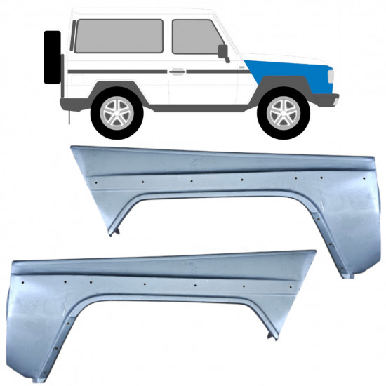 Prednji blatobran za Mercedes G-Class 1979-1992 / Lijevo+Desno / Set 9182