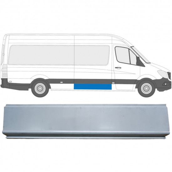 Vanjski reparaturni lim boka za Mercedes Sprinter 2006 -  / Lijeva = Desna (simetrična) 8996