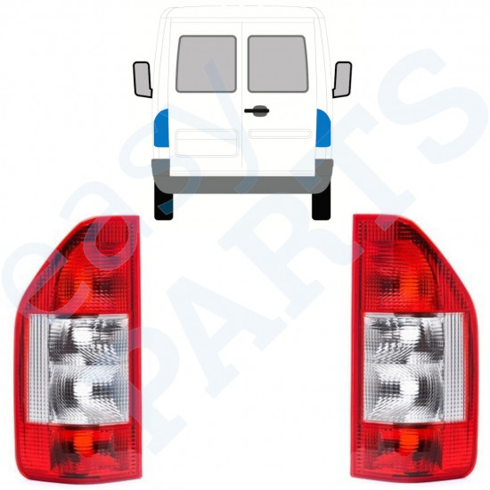 Stražnje svjetlo za Mercedes Sprinter 2003-2006 / Lijevo+Desno / Set 9771