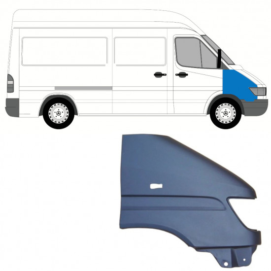 Prednji blatobran za Mercedes Sprinter 1995-2000 / Desno 7394