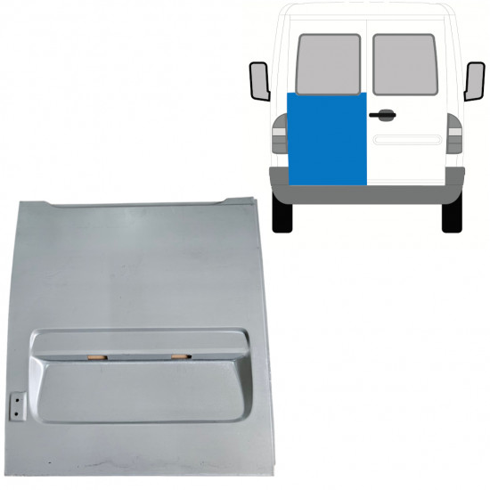 Visoki reparaturni lim stražnjih vrata za Mercedes Sprinter 1995-2006 / Lijevo 7417