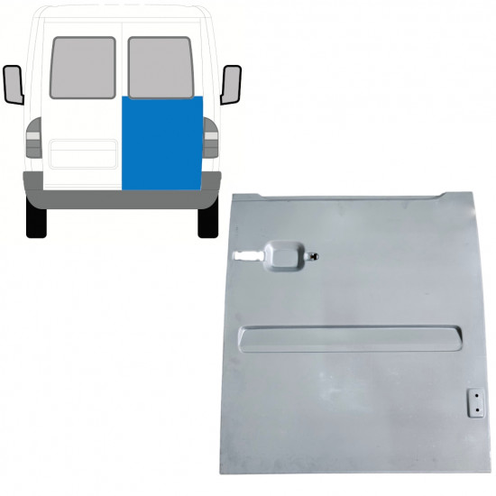 Visoki reparaturni lim stražnjih vrata za Mercedes Sprinter 1995-2006 / Desno 7418