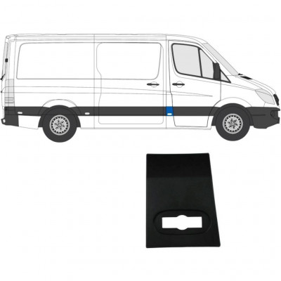 Prednja bočna letvica za Mercedes Sprinter 2006- / Desno 7225