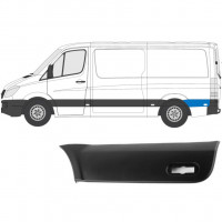 Bočna letvica stražnjeg blatobrana iza kotača za Mercedes Sprinter 2006- / Lijevo 7226