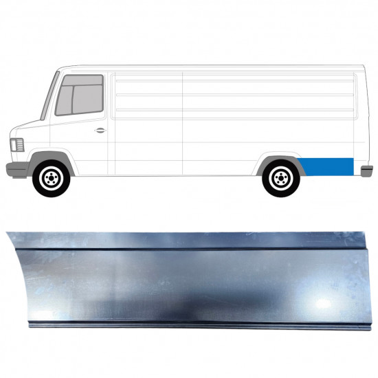 Reparaturni lim stražnjeg blatobrana za Mercedes T2 1986-1996 / Lijevo 8013