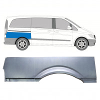 Reparaturni lim stražnjeg blatobrana za Mercedes Vito 2003- / SWB / Desno 8283