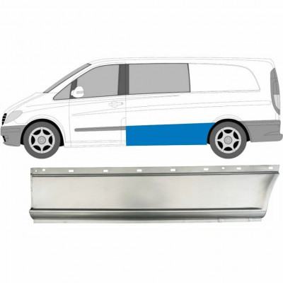 Reparaturni lim boka za Mercedes Vito 2003-2014 / LWB / Lijevo 7460