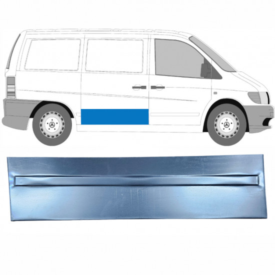 Vanjski reparaturni lim kliznih vrata za Mercedes Vito 1996-2003 / Desno 8279