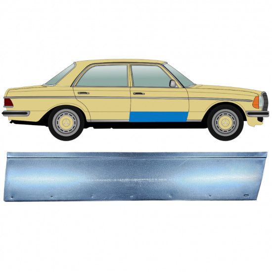 Reparaturni lim prednjih vrata za Mercedes W123 1975-1985 / Desno 6770