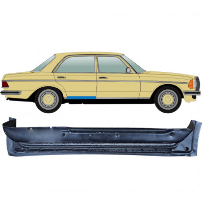 Unutarnji reparaturni lim stražnjih vrata za Mercedes W123 1975-1985 / Desno 6776