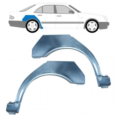 Reparaturni lim stražnjeg blatobrana za Mercedes E-class 1995-2003 / Lijevo+Desno / Set 9456