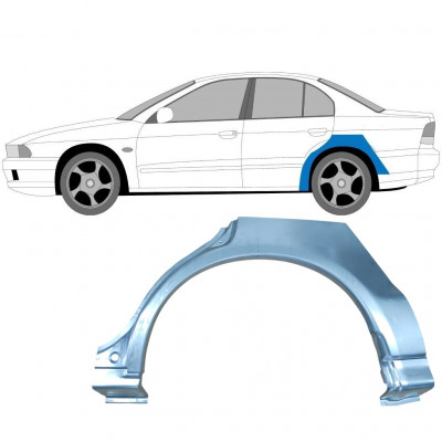 Reparaturni lim stražnjeg blatobrana za Mitsubishi Galant 1996-2003 / Lijevo 6337