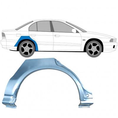 Reparaturni lim stražnjeg blatobrana za Mitsubishi Galant 1996-2003 / Desno 6336
